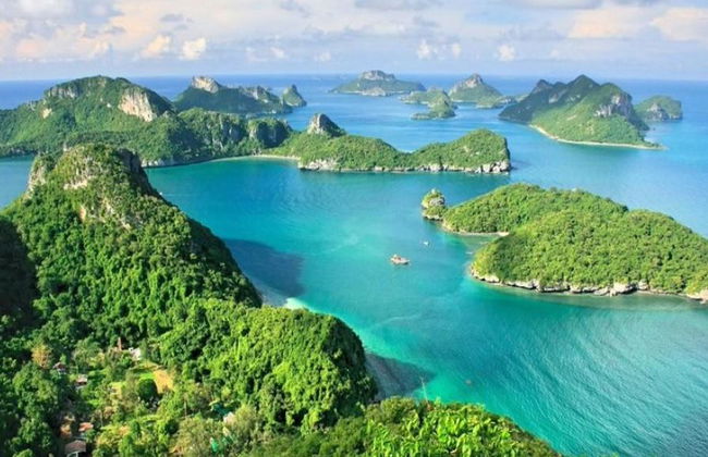 Îles d'Ang Thong en hors-bord avec déjeuner - Photo 1